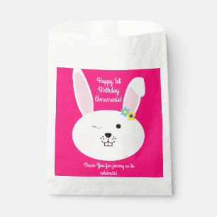 Bolsa De Papel Bunny Rabbit Easter Spring Birday Party