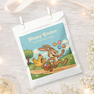 Bolsa De Papel Bunny Roba huevos de Hen   Funny Personalizado de 
