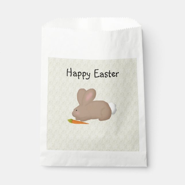 Bolsa De Papel Bunny With Carrot Tret Bag (Anverso)