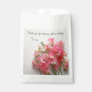 Bolsa De Papel Buque de arveja rosa