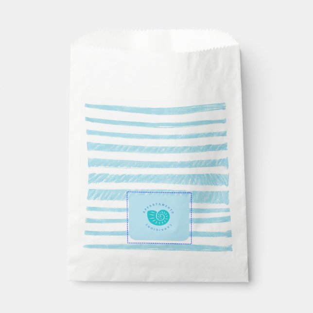 Bolsa De Papel Bustine di cartaper・Bolsa personalizada de favores (Anverso)