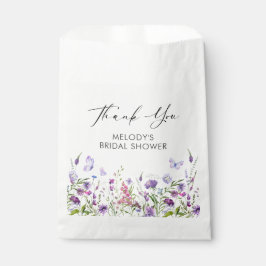 Bolsa De Papel Butfly Wildflower Bridal Shower