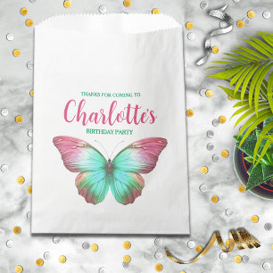 Bolsa De Papel Butterfly Party Favor You