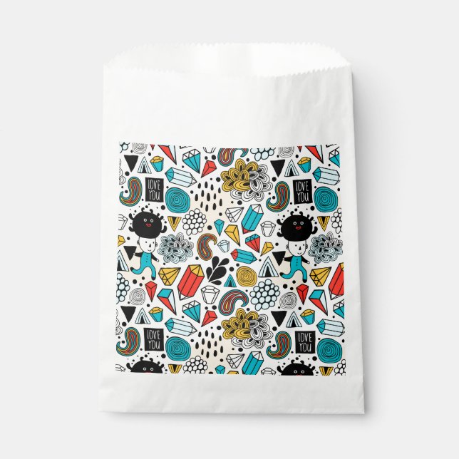 Bolsa De Papel Cabeza loca (Anverso)