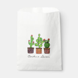 Bolsa De Papel Cactus De Acuarela Cuta En Cacerolas