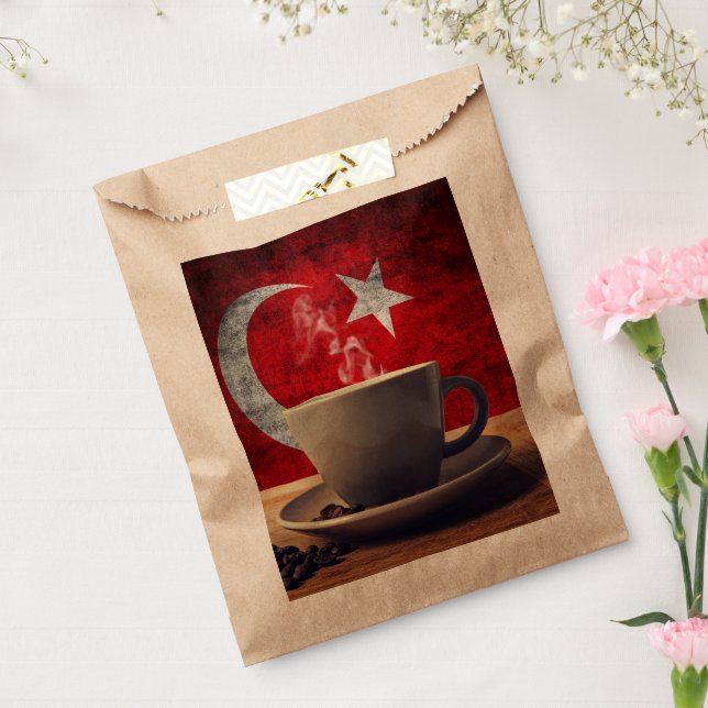 Bolsa De Papel Café de Turquía (Sellado)