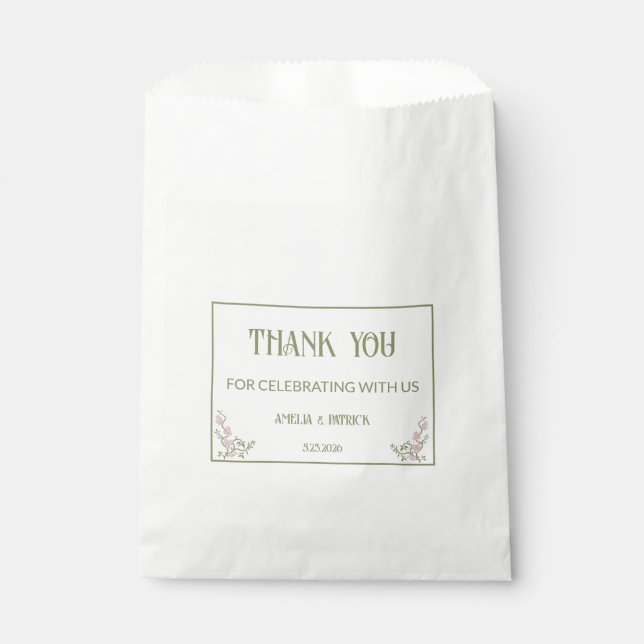 Bolsa De Papel Caja de Favor (Anverso)