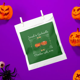 Bolsa De Papel Calabaza de calabaza de Groom se casa