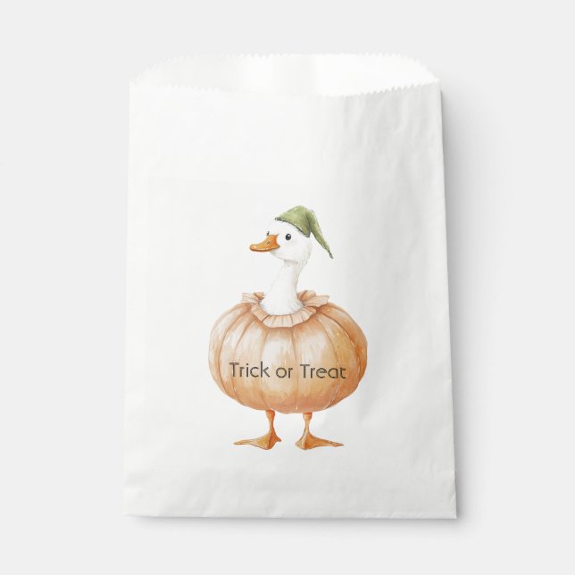Bolsa De Papel Calabaza de ganso   (Anverso)