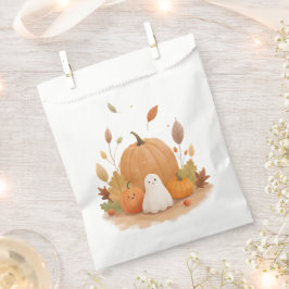 Bolsa De Papel calabaza de halloween papel lindo