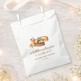 Bolsa De Papel Calabaza Pequeña Pie De Corbata Está En Camino De 