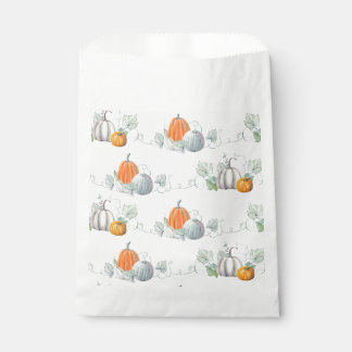 Bolsa De Papel Calabazas otoñales1