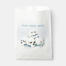 Calaveras en la nieve. Personalizadas