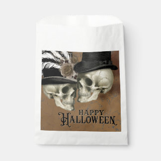 Bolsa De Papel Calaveras góticas en Gorras Vintage Halloween