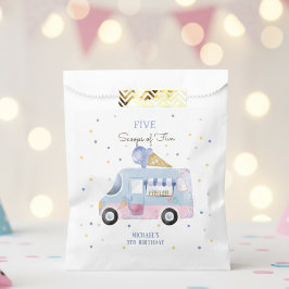 Bolsa De Papel Camión de helados Casuales de divertidos niños cum
