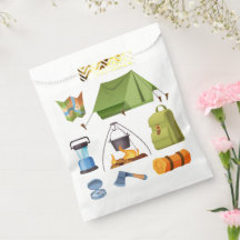 Camping Camp Tent Birday Party