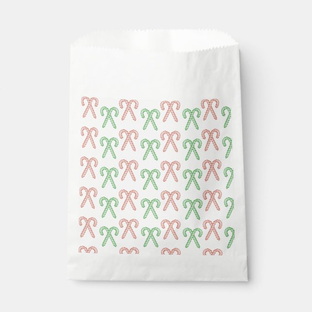 Bolsa De Papel Caña de golosinas/menta (Anverso)