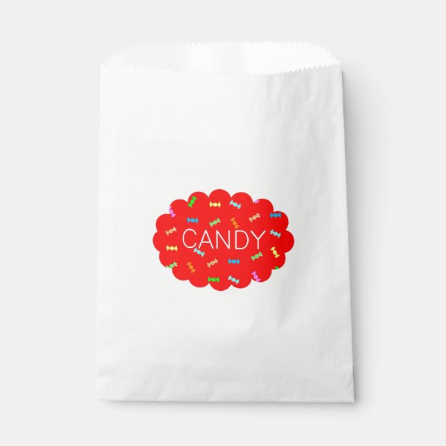 BOLSA DE PAPEL CANDY（レッド）   (Anverso)