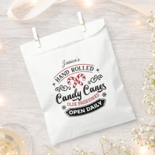 Bolsa De Papel Candy Cane Granja