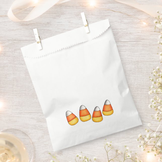 Bolsa De Papel Candy Corn (Cortado)