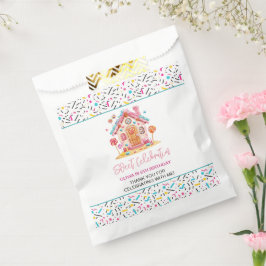 Bolsa De Papel Candyland Sweet Celebration Niños Fiesta de cumple