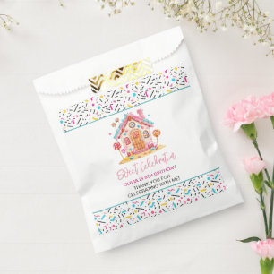 Bolsa De Papel Candyland Sweet Celebration Niños Fiesta de cumple
