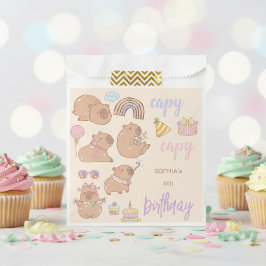 Bolsa De Papel Capy capy birthday 