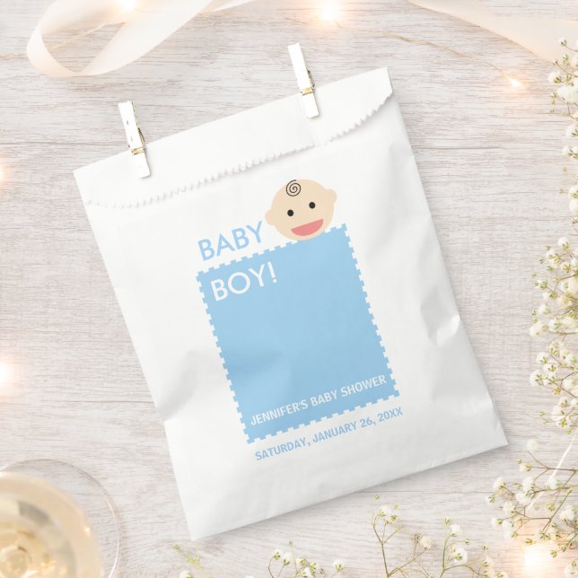 Bolsa De Papel Cara del bebé (Cortado)