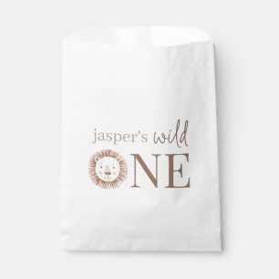 Bolsa De Papel Cara salvaje de un león