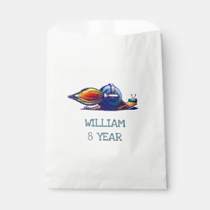 Bolsa De Papel Caracol Cohete