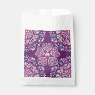 Bolsa De Papel Cardinal Red Rosace