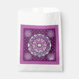 Bolsa De Papel Cardinal Red Rosace