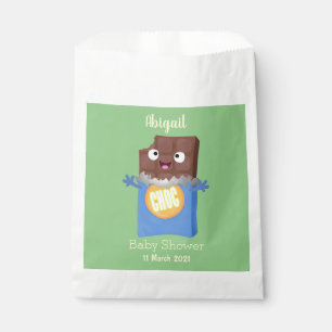 Bolsa De Papel Caricatura de dibujos animados de un dulce chocola