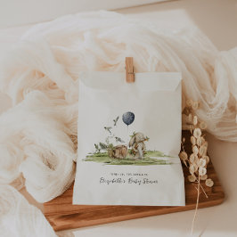 Bolsa De Papel Carnaval de circo | Woodland Forest Baby Shower