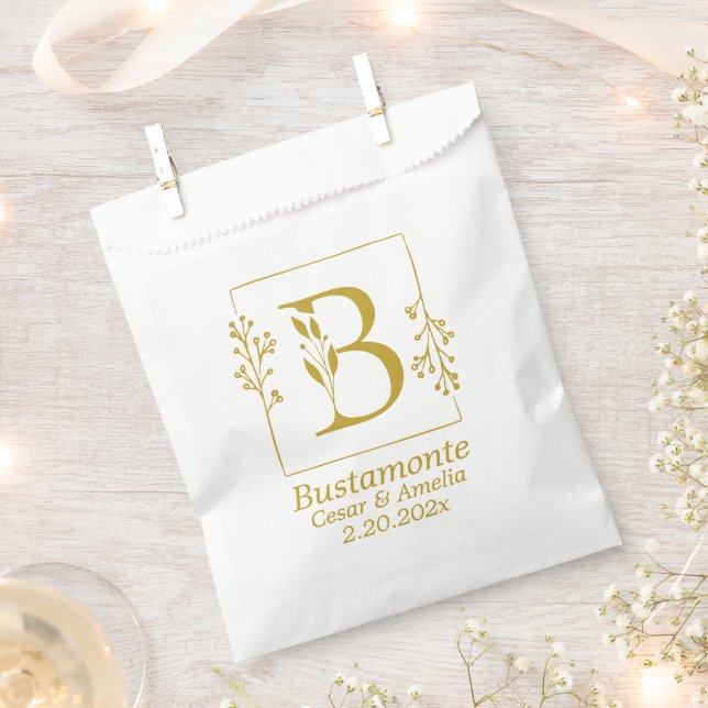 Bolsa De Papel Carta B Botánica Moderna Personalizada   (Cortado)