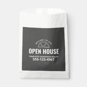 Bolsa De Papel Casa Abierta Real Estate Goodie