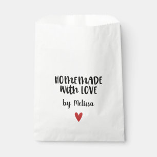 Bolsa De Papel Casero con amor