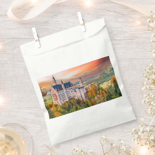 Bolsa De Papel castillo de Neuschwanstein (Cortado)