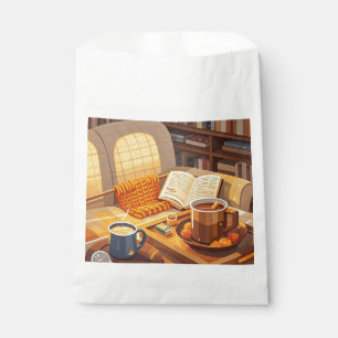 Bolsa De Papel Celebra noches acogedoras con manta tejida y calor