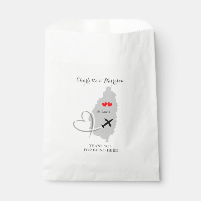 Bolsa De Papel Celebración de los Bodas de Santa Lucía (Anverso)