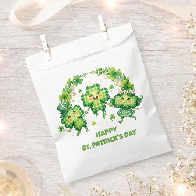 Bolsa De Papel Celebrate St. Patrick’s Day (Cortado)