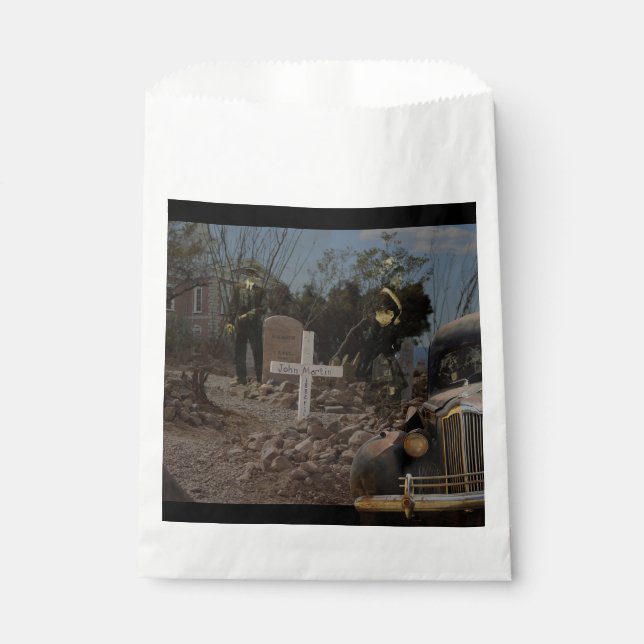 Bolsa De Papel Cementerio de Hauned en Tombstone (Anverso)