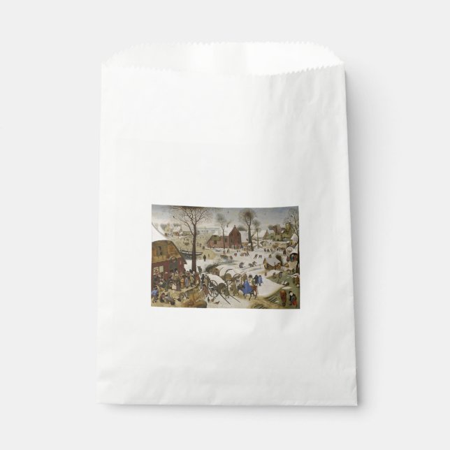 Bolsa De Papel Censo en Belén (por Pieter Bruegel) (Anverso)