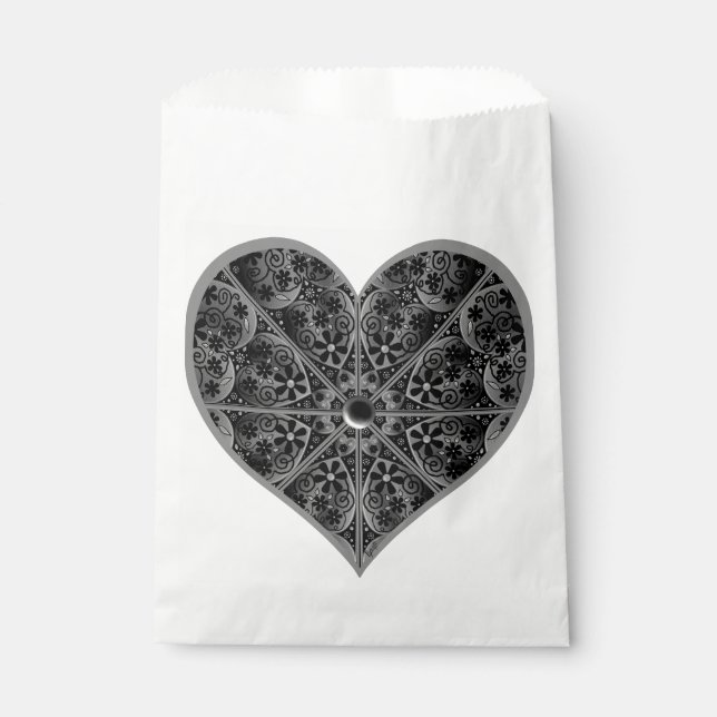 Bolsa De Papel Ceramic Lace Black (Anverso)