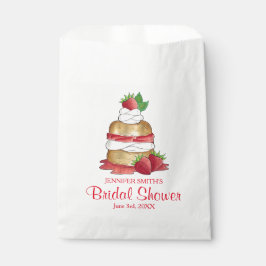 Bolsa De Papel Cereza de fresa Tapón postre fresa fresas