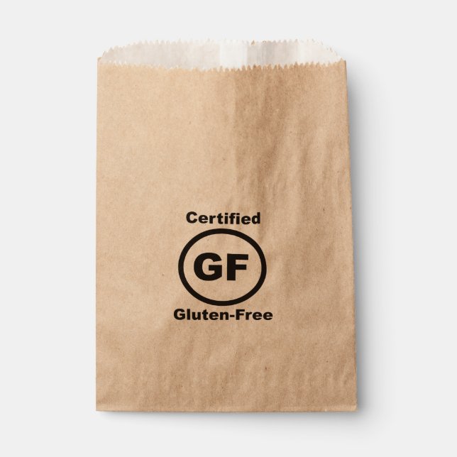 Bolsa De Papel Certificación Gluten Free (Anverso)