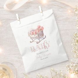 Bolsa De Papel Cesta de bebés pastel de Baby Shower