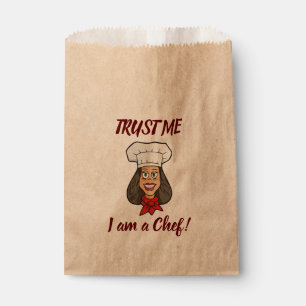 Bolsa De Papel Chef femenino