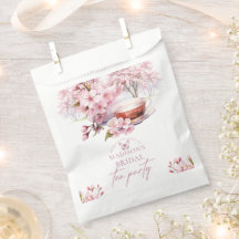 Cherry Blossom Bridal Tea Personalizado