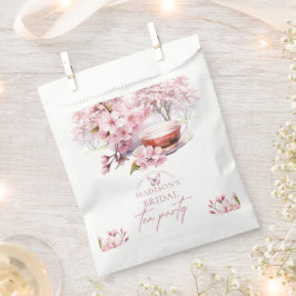 Bolsa De Papel Cherry Blossom Bridal Tea Personalizado